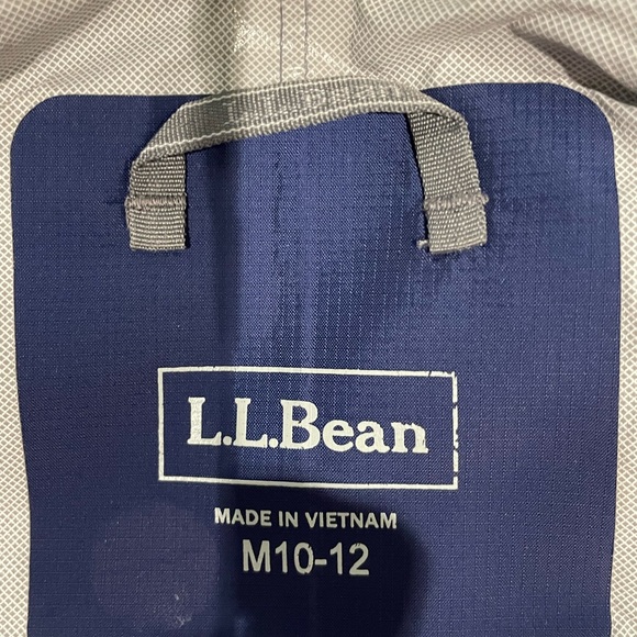 lL Bean kids wind and rain jacket - medium - Picture 2 of 3